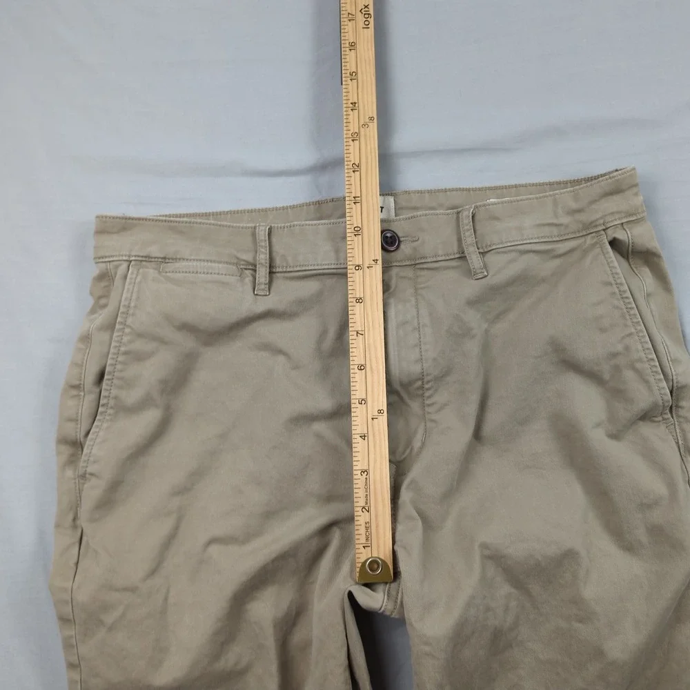 Flint Tender Pants‎ Mens 34x32 Khaki Slim Fit Casual Preppy Natural